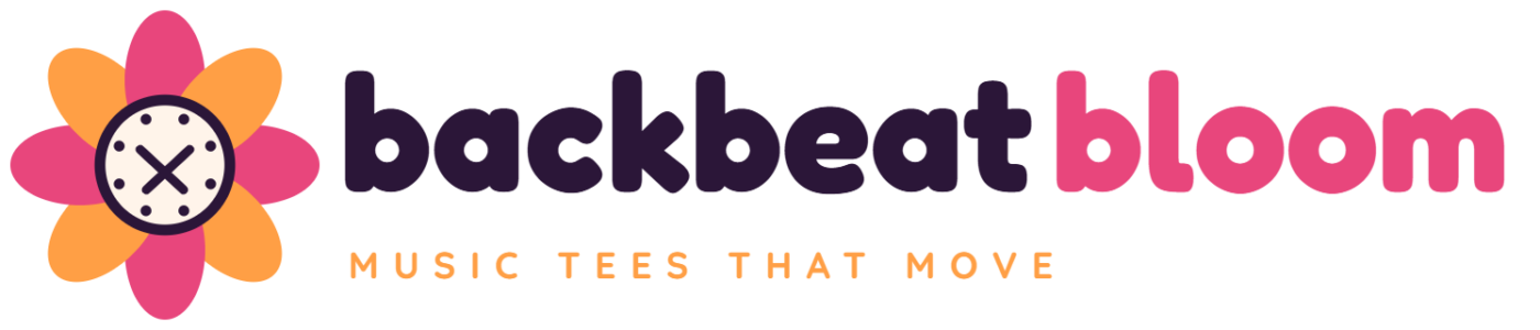 Backbeat Bloom | Original Music T-Shirts