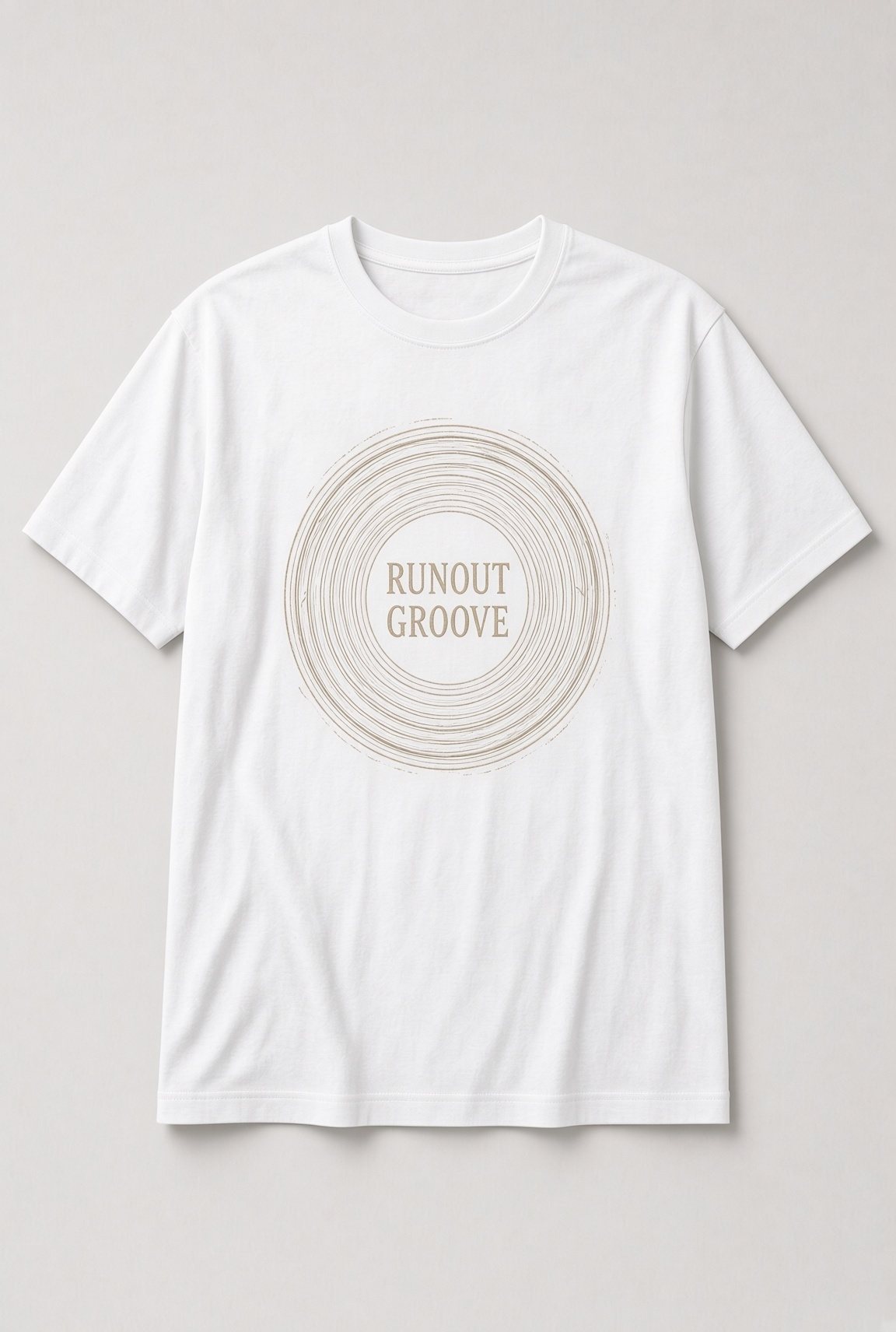 Runout Groove Vinyl Record Unisex T-Shirt - Image 2